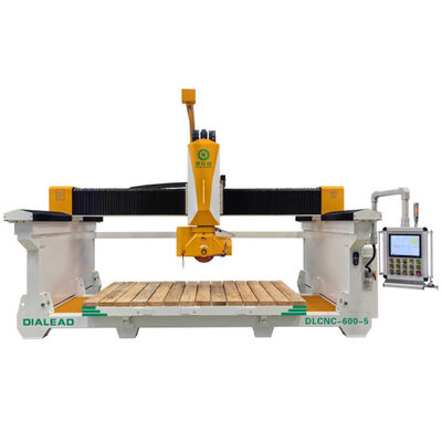 Bridge Type 5 Axis CNC Stone Cutting Machine 600mm for Stone Fabrication