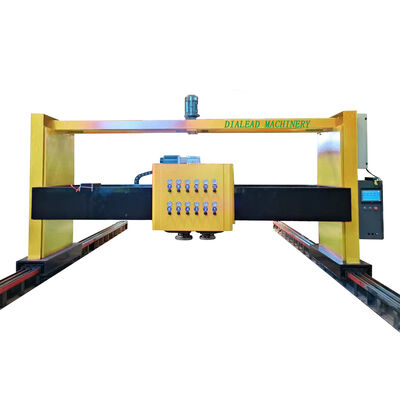 グラニートモニュメント 自動磨き機 12つの磨き頭